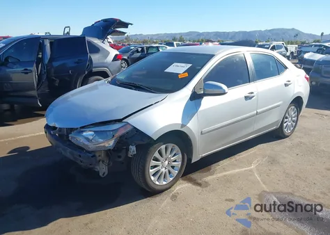 2014 Toyota Corolla Le Plus from USA, damaged, VIN 5YFBURHE5EP157537